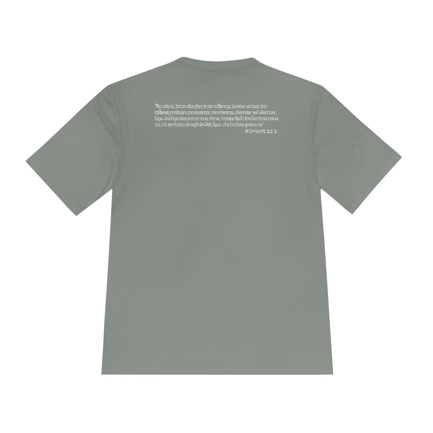 Unisex Moisture "Suffering Produces Perseverance" Wicking Tee