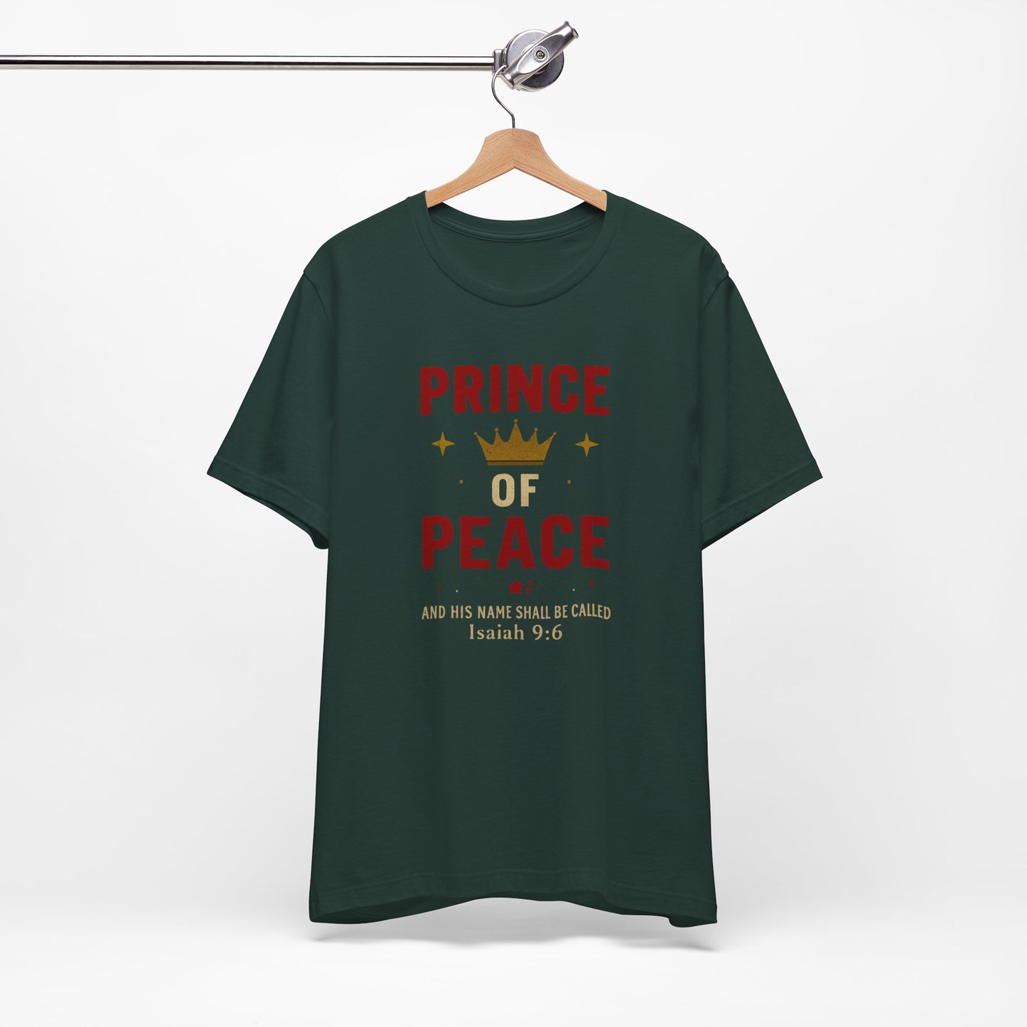 Prince of Peace Isaiah 9:6 T-Shirt — Bible Verse Christian Tee