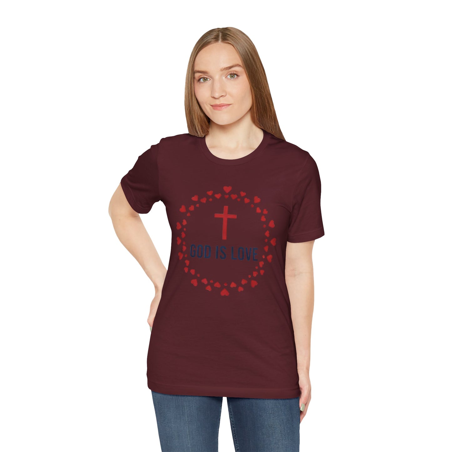 GOD IS LOVE Christian T‑Shirt — Inspirational Faith Tee
