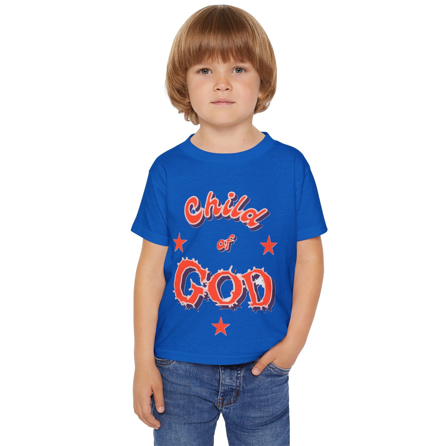 Heavy Cotton™ Toddler "Child of GOD" T-shirt