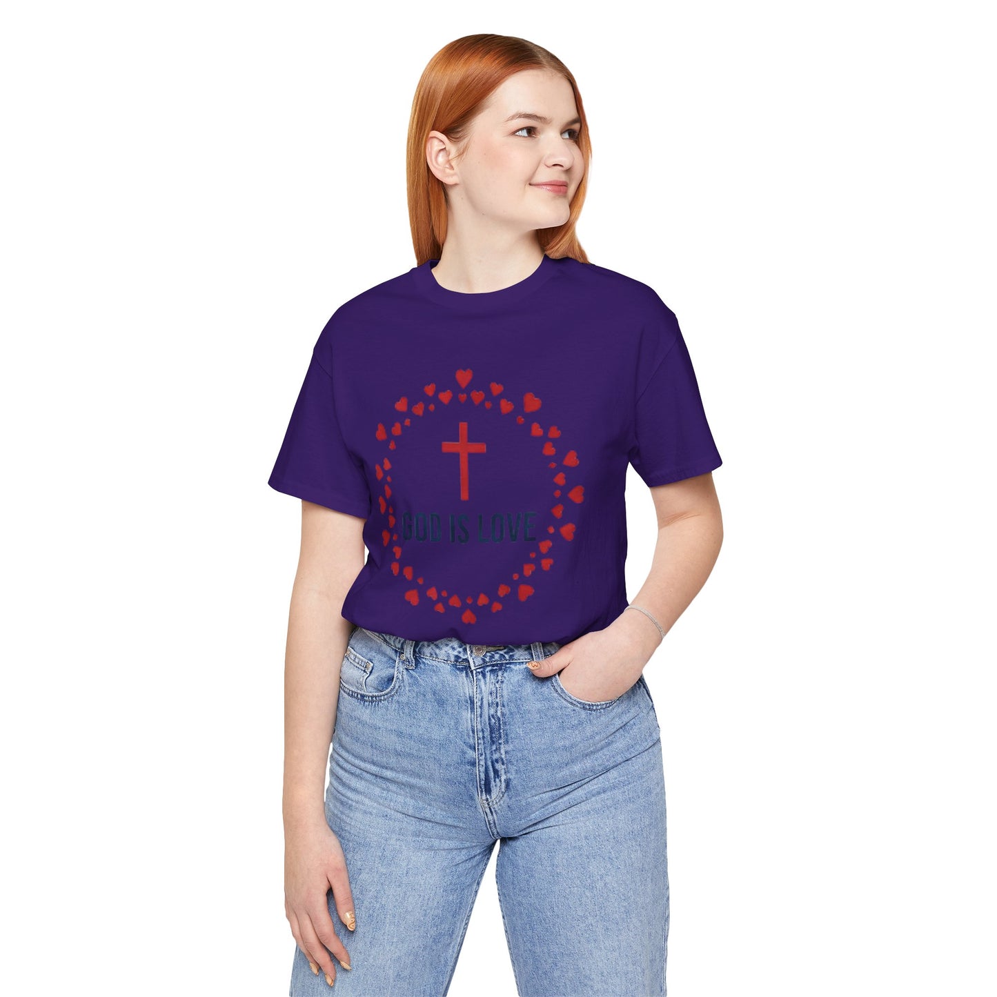 GOD IS LOVE Christian T‑Shirt — Inspirational Faith Tee