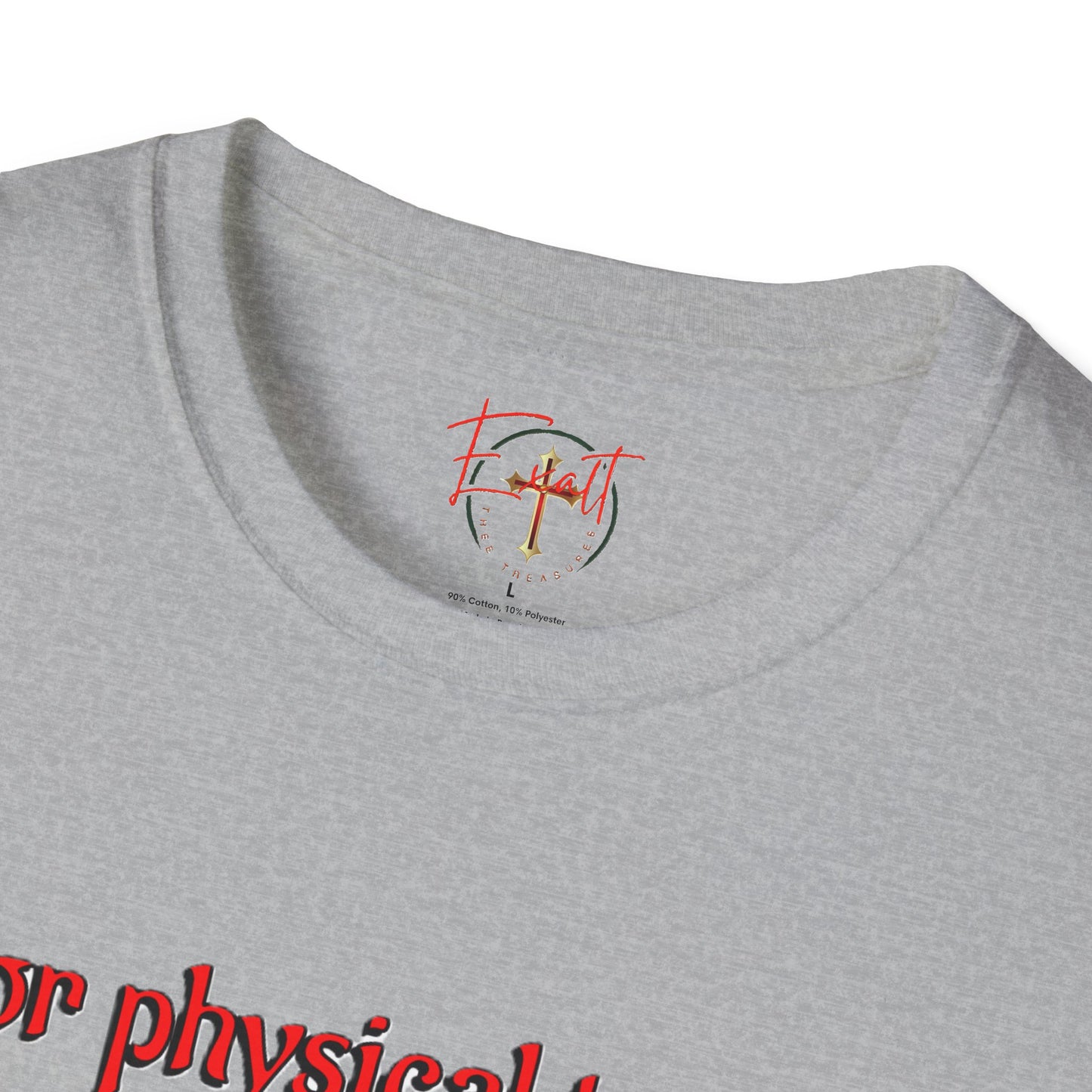 Christian Verse Softstyle T-Shirt - 1 Timothy 4:8