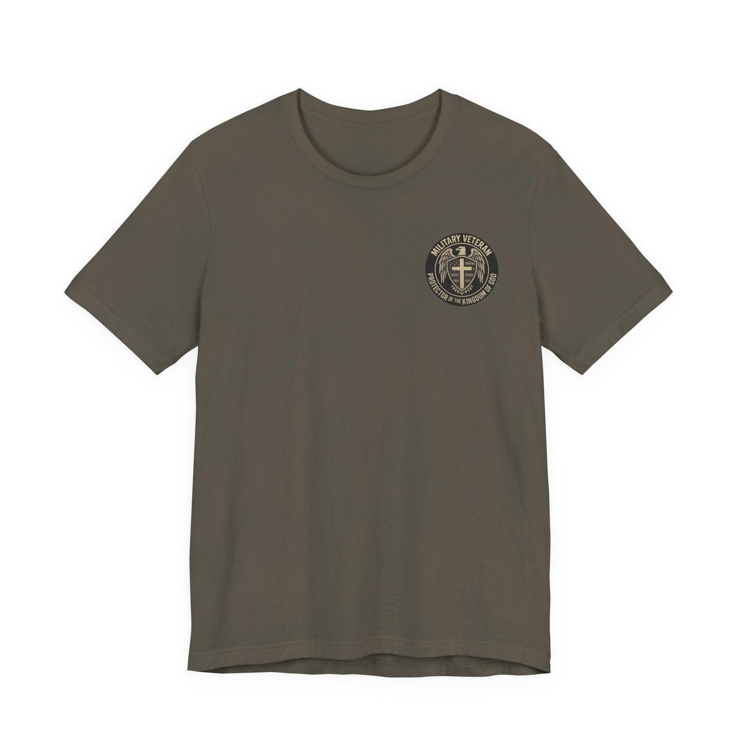 Veteran Protector Tee — "Military Veteran Protector of the Kingdom of God"