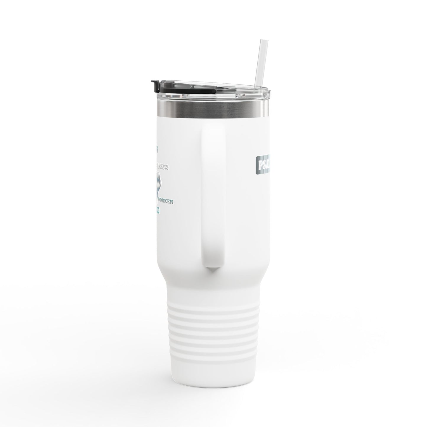 Travel Mug - Jesus Chain Breaker Miracle Worker Design