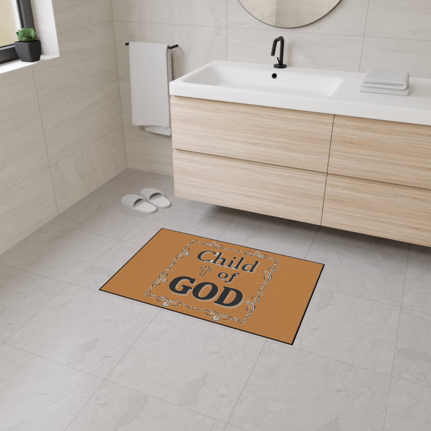 Heavy Duty Floor Mat "Child of God"