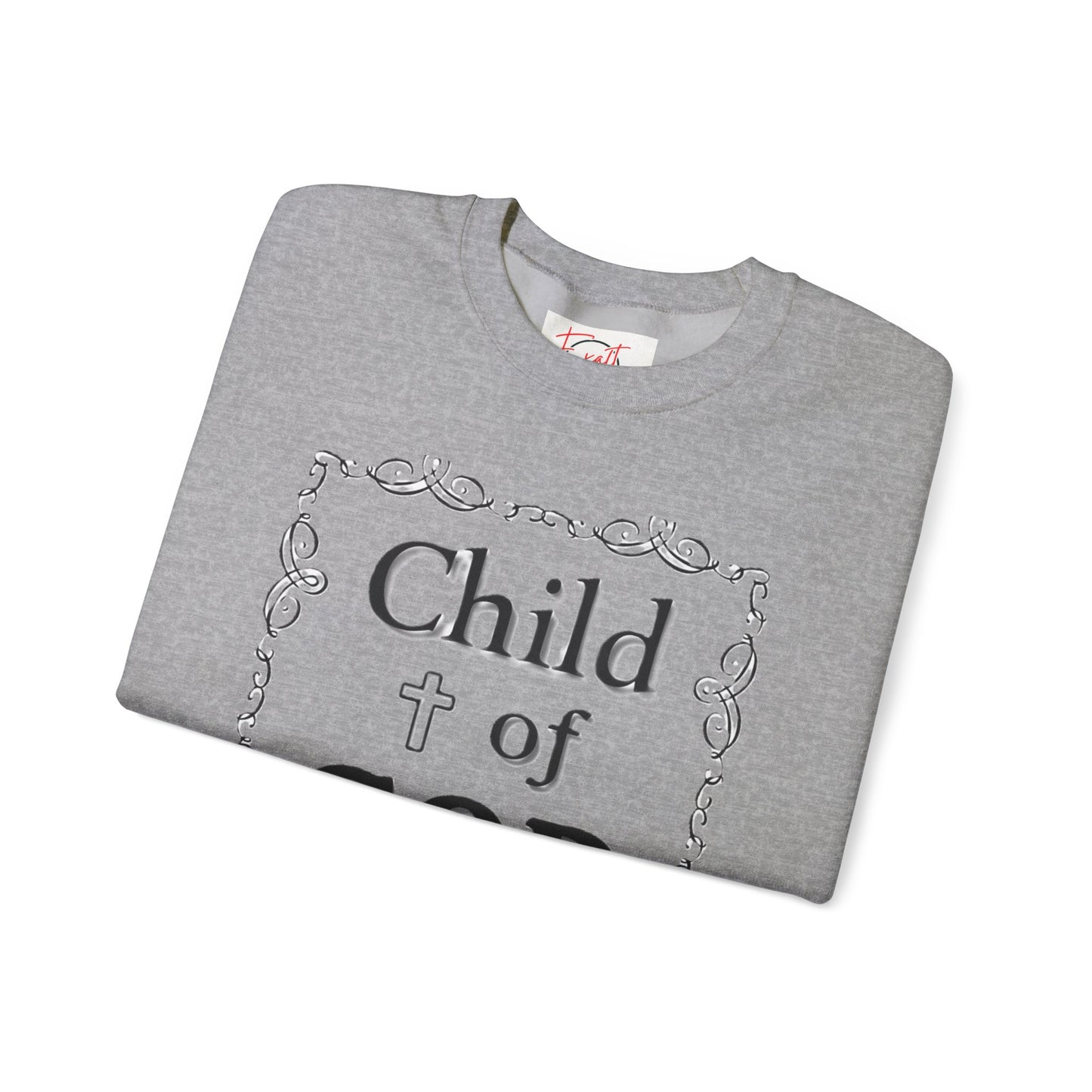 Unisex Heavy Blend™ Crewneck Sweatshirt "Child of God"