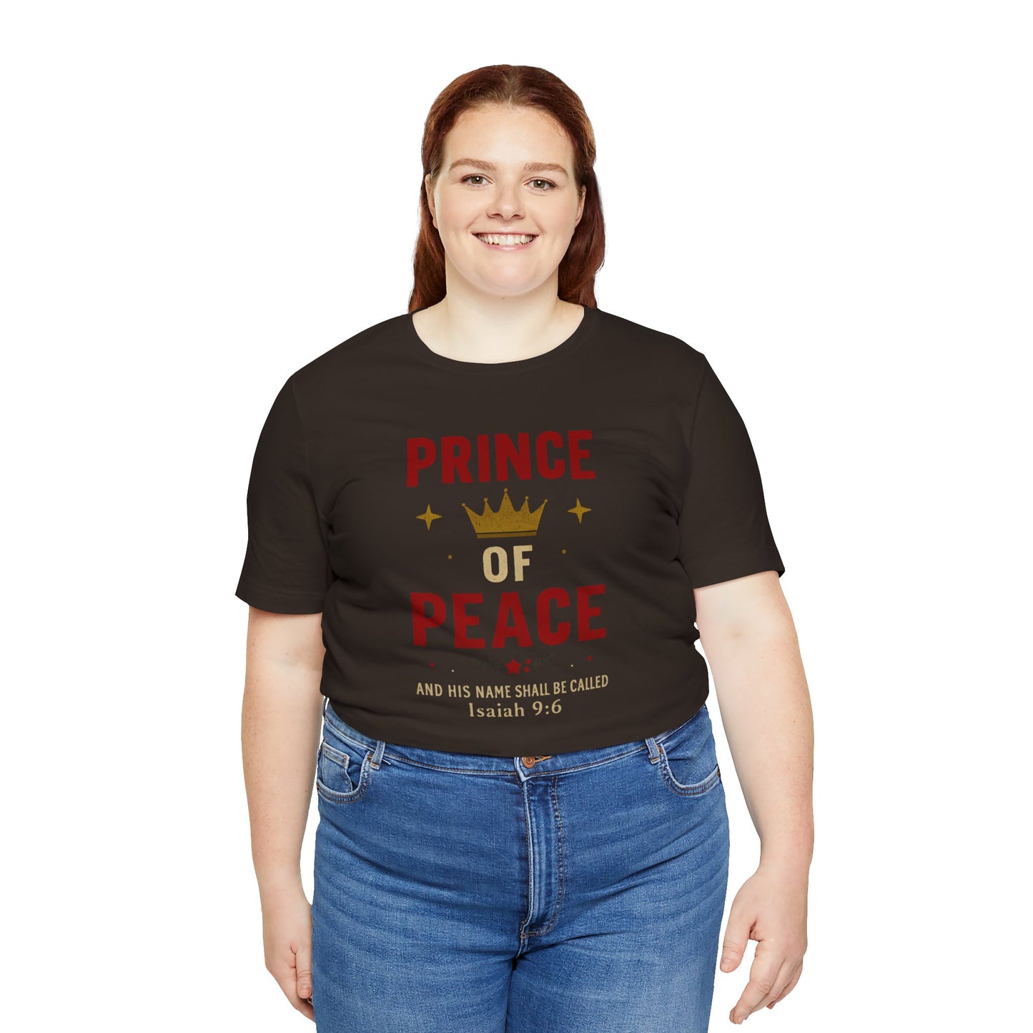Prince of Peace Isaiah 9:6 T-Shirt — Bible Verse Christian Tee