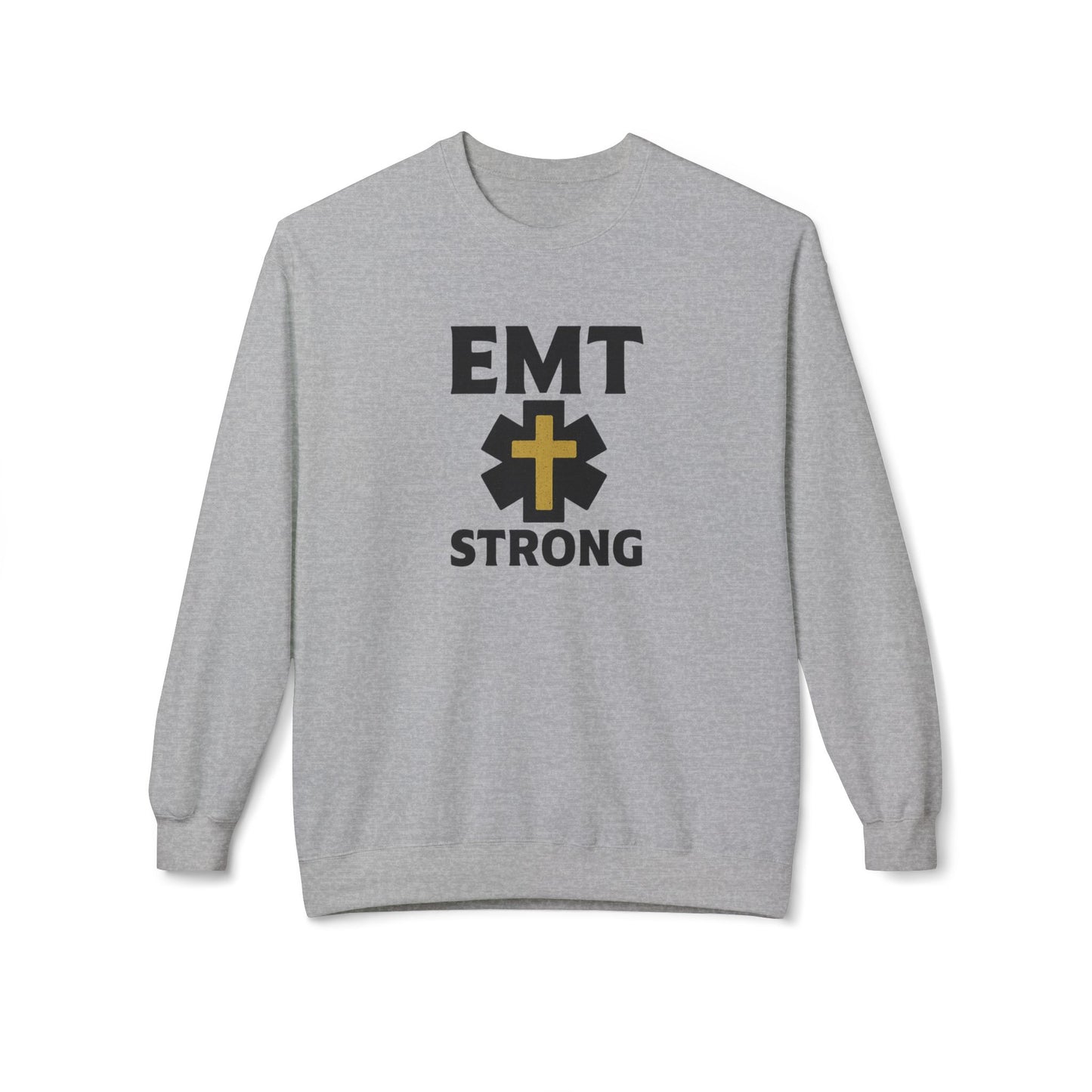 EMT Strong Christian Cross Sweatshirt