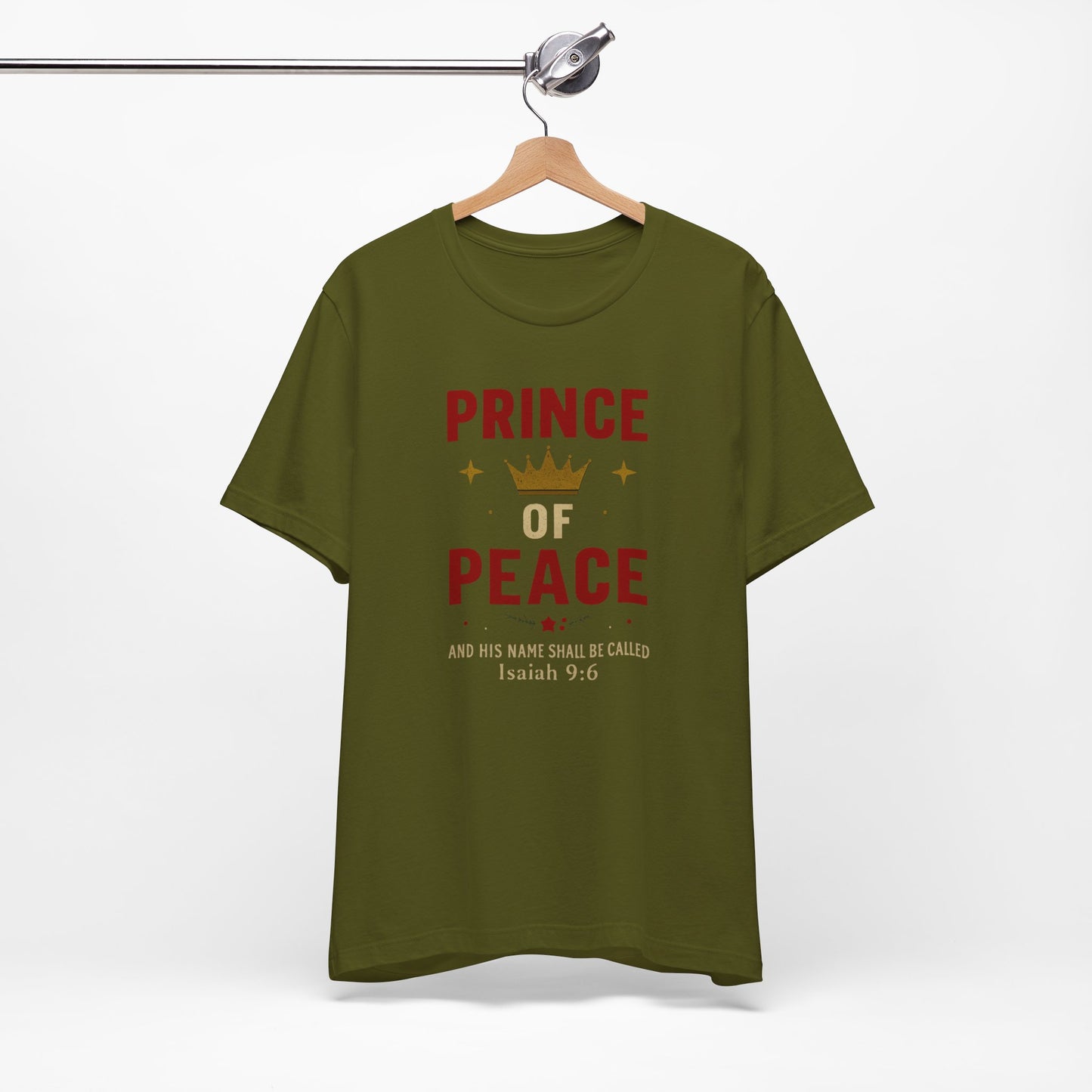 Prince of Peace Isaiah 9:6 T-Shirt — Bible Verse Christian Tee